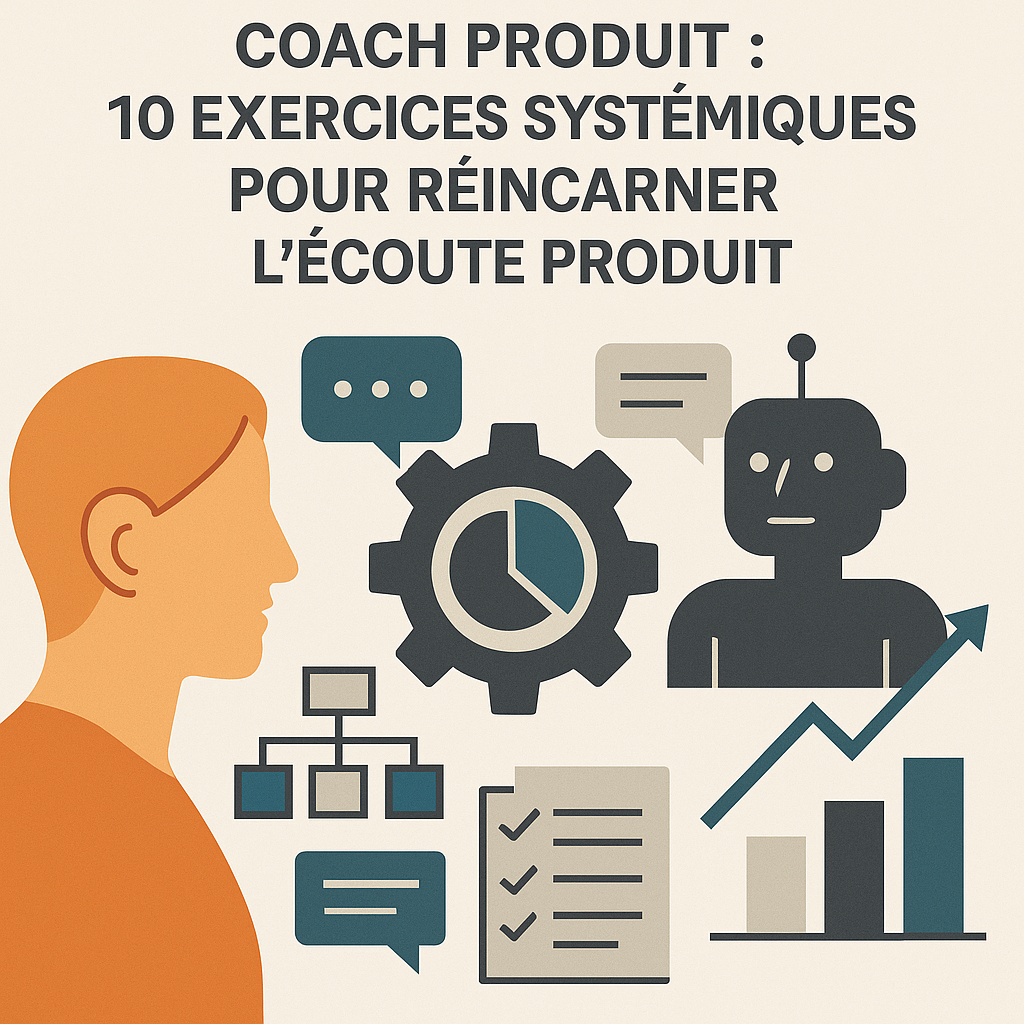 Exercices systémiques produit; coach produit