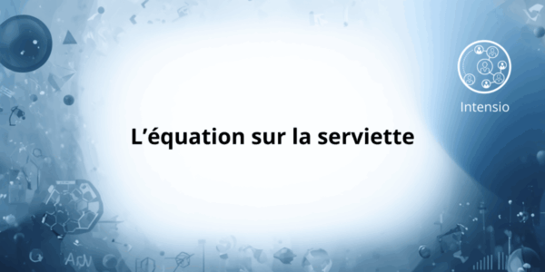 équation sur la serviette